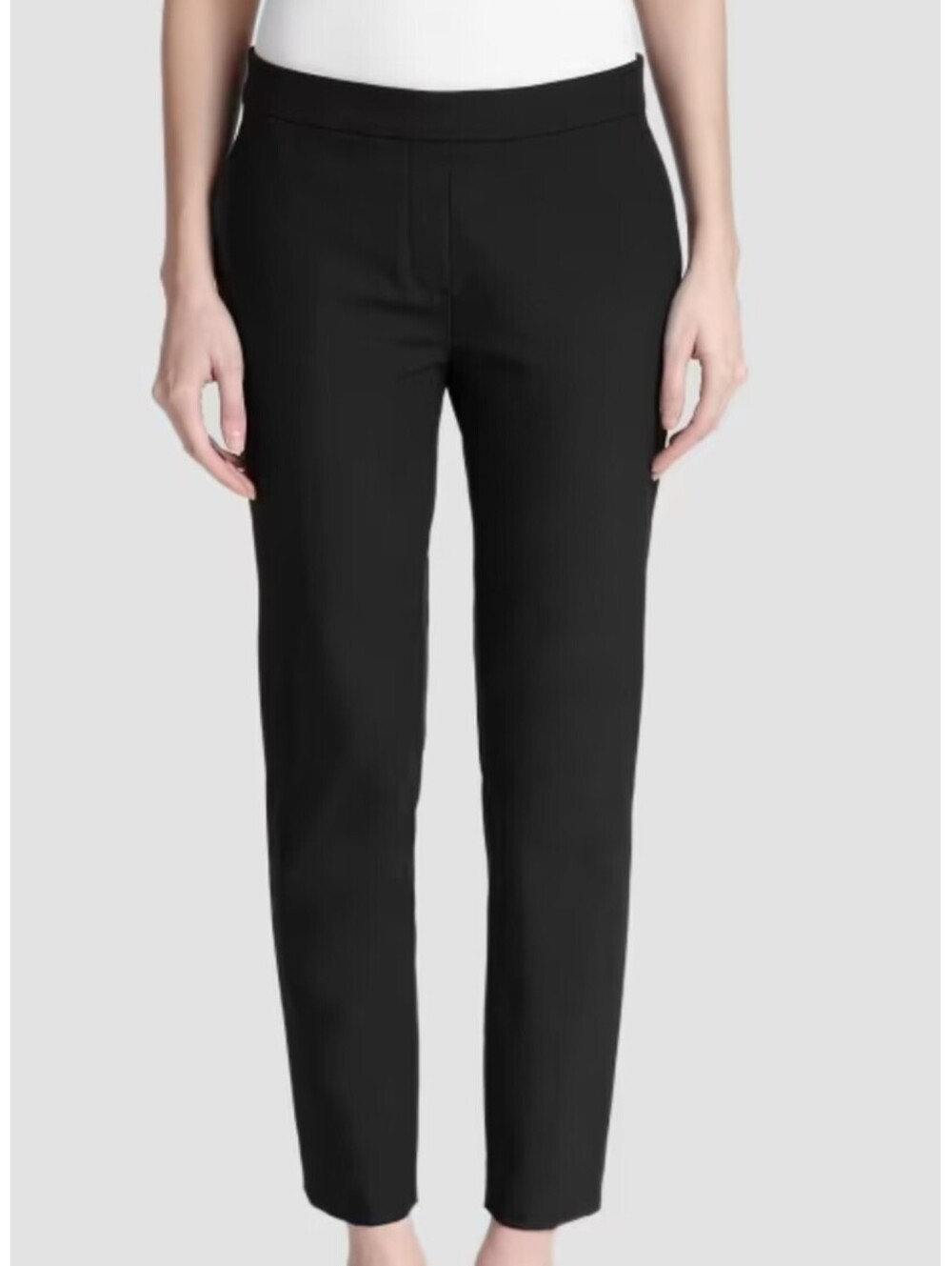 THEORY black slim straight trousers sz 4
